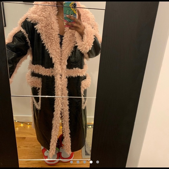 ASOS REVERSIBLE MAXI COAT - Picture 4 of 4